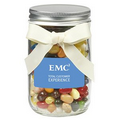 12 Oz. Glass Mason Jar w/ Jelly Belly Jelly Beans